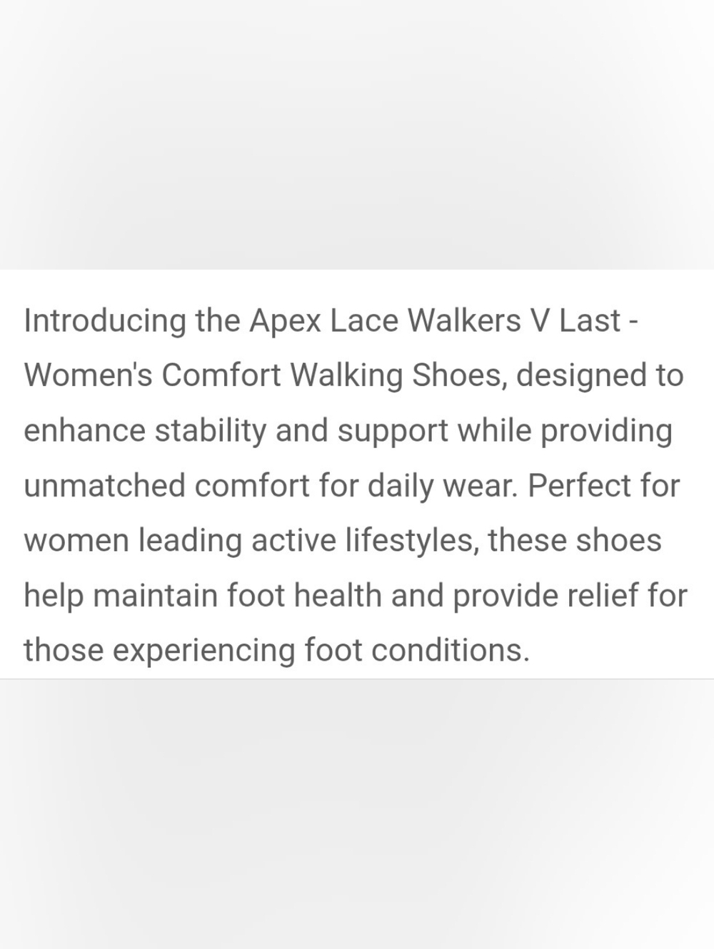 Apex Women's Lace-Up Walking Sneakers in White and Periwinkle - Picture 9 of 16